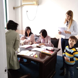 外教上課